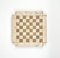 Bicolor Travertine Chess Game in the style of Angelo Mangiarotti, Italy, 1970s 4