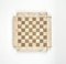 Juego de ajedrez bicolor de travertino al estilo de Angelo Mangiarotti, Italia, años 70, Imagen 4