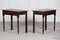 English Vernacular Faux Rosewood Pine Side Tables, 1860s, Set of 2 3