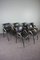 Italian Leather Dining Chairs, Set of 6, Image 2