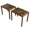 Swedish Modern Side Tables in Teak from Forsells Stenkonst, 1960s, Set of 2 1