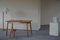 Mesa de comedor danesa moderna de abedul atribuida a Philip Arctander, años 40, Imagen 8