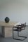 Mesa de comedor escandinava de mármol, años 80, Imagen 2