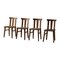 Schwedische Moderne Stühle aus Kiefernholz, 1930er, 4er Set 1