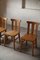 Schwedische Moderne Stühle aus Kiefernholz, 1930er, 4er Set 11