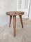 Berger Stool in Wood attributed to Charlotte Perriand, 1950s, Image 13