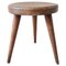 Berger Stool in Wood attributed to Charlotte Perriand, 1950s 1