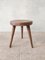 Berger Stool in Wood attributed to Charlotte Perriand, 1950s 7