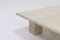 Mid-Century Italian Modern Travertine Coffee Table, 1970s 5