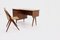 Asymmetrischer Mid-Century Schreibtisch aus Teak, 1960er 4