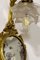 Louis XVI Wandlampen aus Messing mit Spiegel & Opalglas Lampenschirmen, 1920er, 2er Set 6