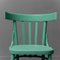 Vintage Multicolor Wooden Chairs, 1950s, Set of 4, Image 9