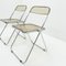 Plia Chairs by Giancarlo Piretti for Castelli, 1970s, Set of 2 5