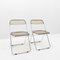 Plia Chairs by Giancarlo Piretti for Castelli, 1970s, Set of 2 3