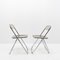 Plia Chairs by Giancarlo Piretti for Castelli, 1970s, Set of 2, Image 7