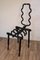 Black Lacquered Steel Squellette Chair, 1990s 11