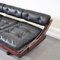 Wood and Leather GS195 Sofa by Gianni Songia for Luigi Sormani, 1960s, Image 2
