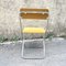 Folding Chair in Yellow Velour, 1970s, Image 2