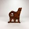 Mid-Century Arts & Crafts Oak Lounge Chair, 1950s 2