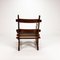 Mid-Century Arts & Crafts Oak Lounge Chair, 1950s 8