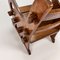 Mid-Century Arts & Crafts Sessel aus Eiche, 1950er 3