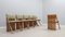 Millepiedi Holzstühle von Tito Pinori, 1970er, 6er Set 1