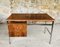 Bureau Mid-Century en Palissandre et Chrome par Louigi Bartolini, 1960s 2