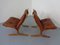 Mid-Century Siesta Leather Chairs by Ingmar Relling for Westnofa, 1960s, Set of 2 7