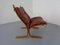 Chaise Siesta Mid-Century en Cuir par Ingmar Relling pour Westnofa, Norvège, 1960s 4