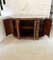 Antique Victorian Burr Walnut Inlaid & Marble Top Credenza, 1860 3