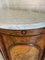 Antique Victorian Burr Walnut Inlaid & Marble Top Credenza, 1860 8