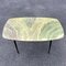 Mid-Century Green Brown Coffee Table Italy 1950s, Image 10
