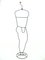 Returned Steel Wire Valet Stand by Ehlén Johnsson for Ikea, 1980s, Image 1