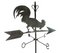 Antique Rooster Weather Vane, 1920s 5