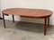 Long Mid-Century Danish Teak Dining Table with Extensions, 1960s 2