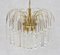 Murano Waterfall Cascade Teardop Chandelier by Paolo Venini, Italy, 1970s 1