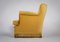 Danish Yellow Velvet Knole Sofa & Armchair, 1950s, Set of 2, Image 12