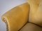 Danish Yellow Velvet Knole Sofa & Armchair, 1950s, Set of 2 14