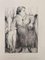 Luc-Albert Moreau, Two Women, Litografía original, principios del siglo XX, Imagen 1