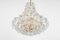 Huge Chandelier, Brass and Crystal Glass attributed to Kinkeldey, Germany, 1970s, Image 2