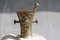 Molinillo y mano de mortero de latón, regalo de cocina, decoración de cocina, años 40, Imagen 2
