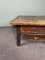19th Century Coffee Table with Extendable Leaves and Drawers 6