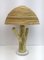 Hollywood Regency Bamboo and Brass Rod Cactus Lamps, Italy, 1990s, Set of 2 2