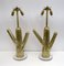 Hollywood Regency Bamboo and Brass Rod Cactus Lamps, Italy, 1990s, Set of 2, Image 8
