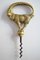 Danish Brass Corkscrew, 1920s, Image 4