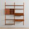 Mid-Century Bay Teak Wall Unit with Cabinet in the style of Poul Cadovius, Denmark, 1960s 7
