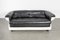 Space Age Leather Sofa by Angelo Mangiarotti, Image 1