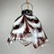 Murano Glass Brown Fazzoletto Pendant Lamp by AV Mazzega, Italy, 1970s 2