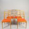 Reno Dining Chairs in Oak & Fabric by Bertil Fridhagen for Bodafors, Sweden, 1950s / 60s, Set of 4 2