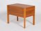 Grande Table de Chevet Vintage en Teck, Danemark, 1960s 6